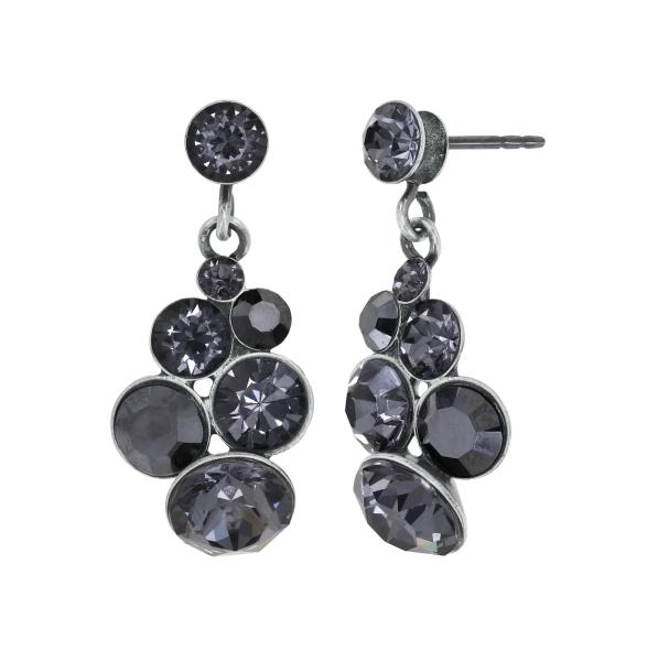 Black - Petit Glamour - Konplott earrings